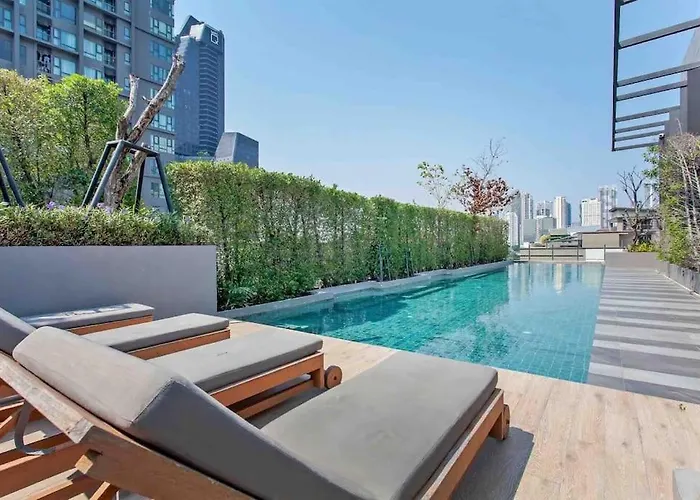 Apartment Center Thonglor Bts 200m Checkin24h Gym&pool *