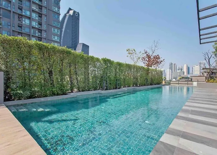 Apartment Center Thonglor Bts 200m Checkin24h Gym&pool Bangkok